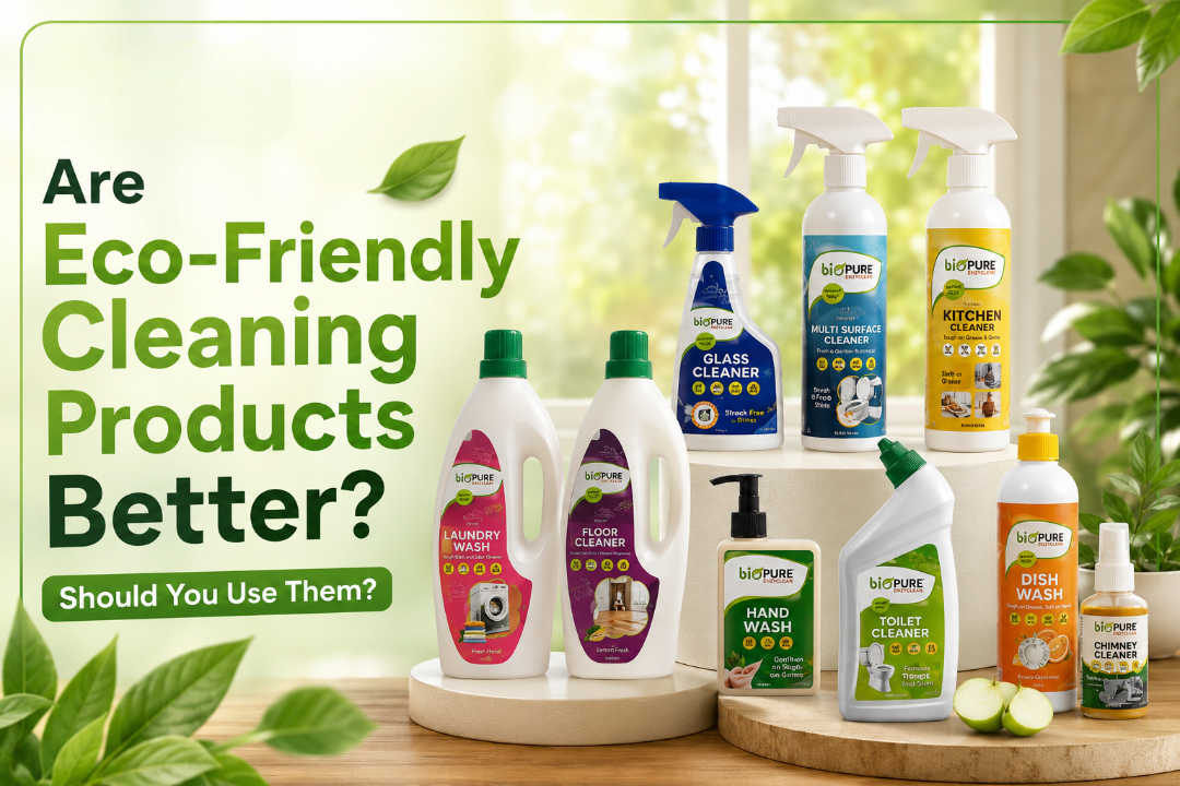 Are Eco-Friendly Cleaning Products Better? Should You Use Them?