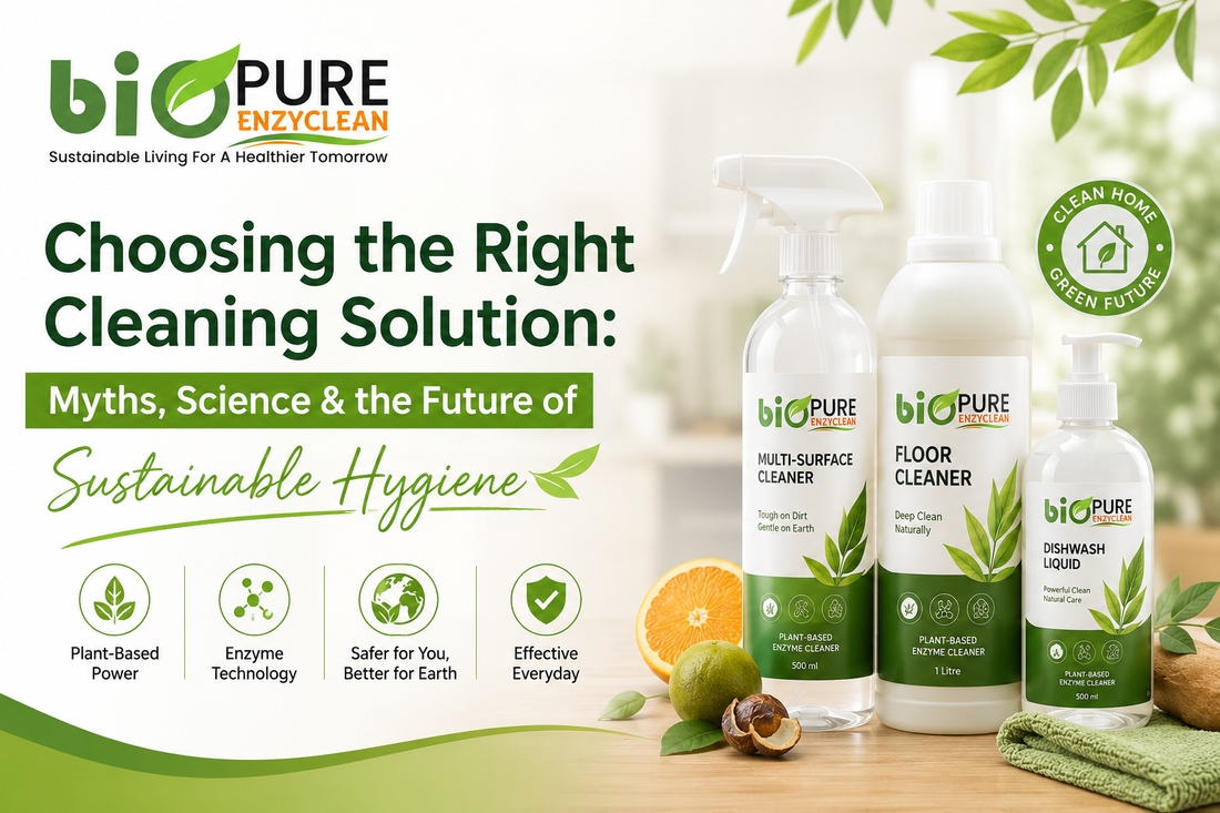 Choosing the Right Cleaning Solution: Myths, Science & the Future of Sustainable Hygiene