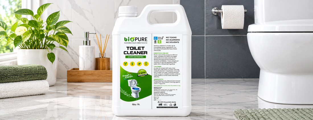 Eco Friendly Toilet Cleaner in India: A Smarter Way to Clean Without Harsh Chemicals