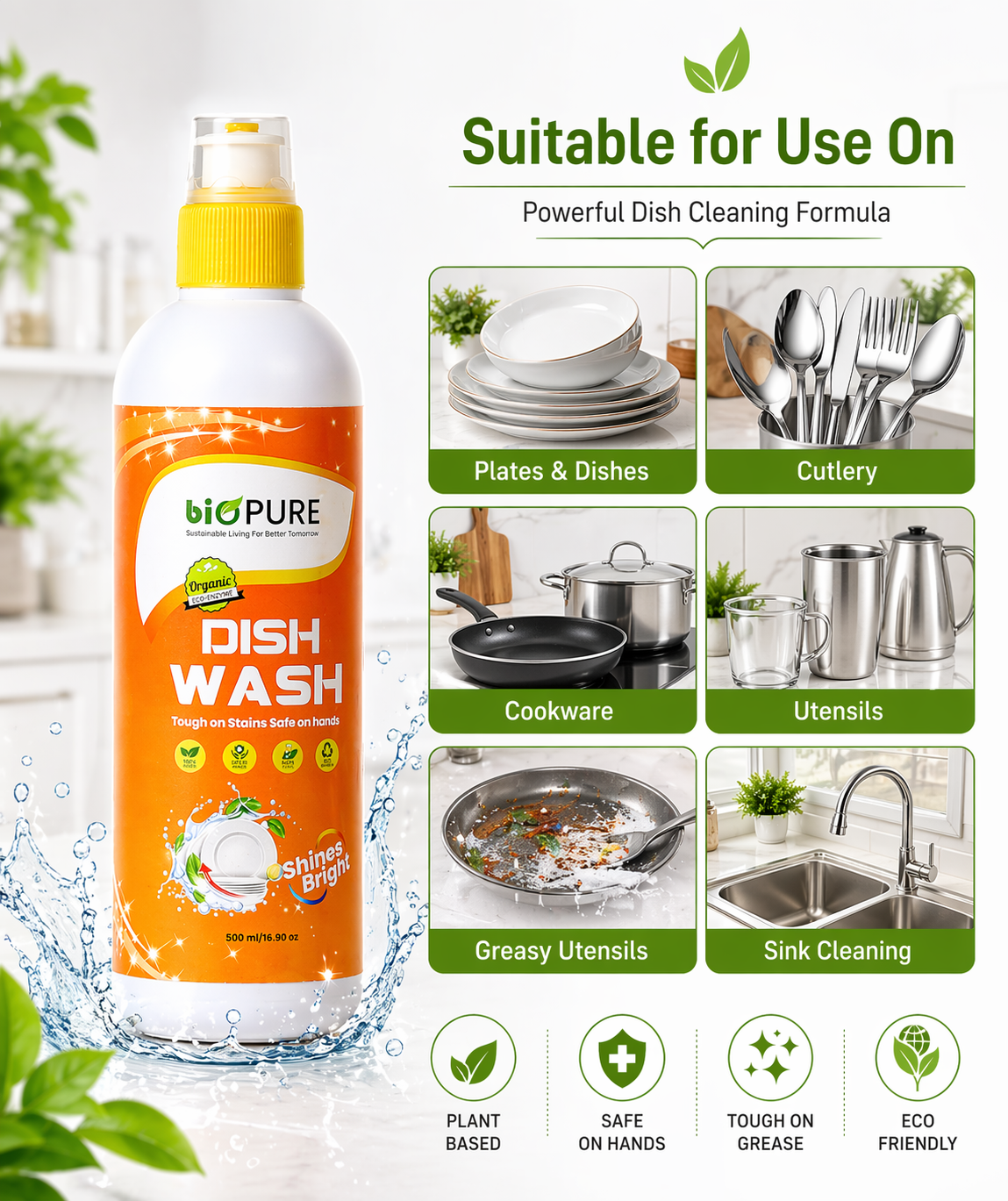 BioPure Dishwash Liquid