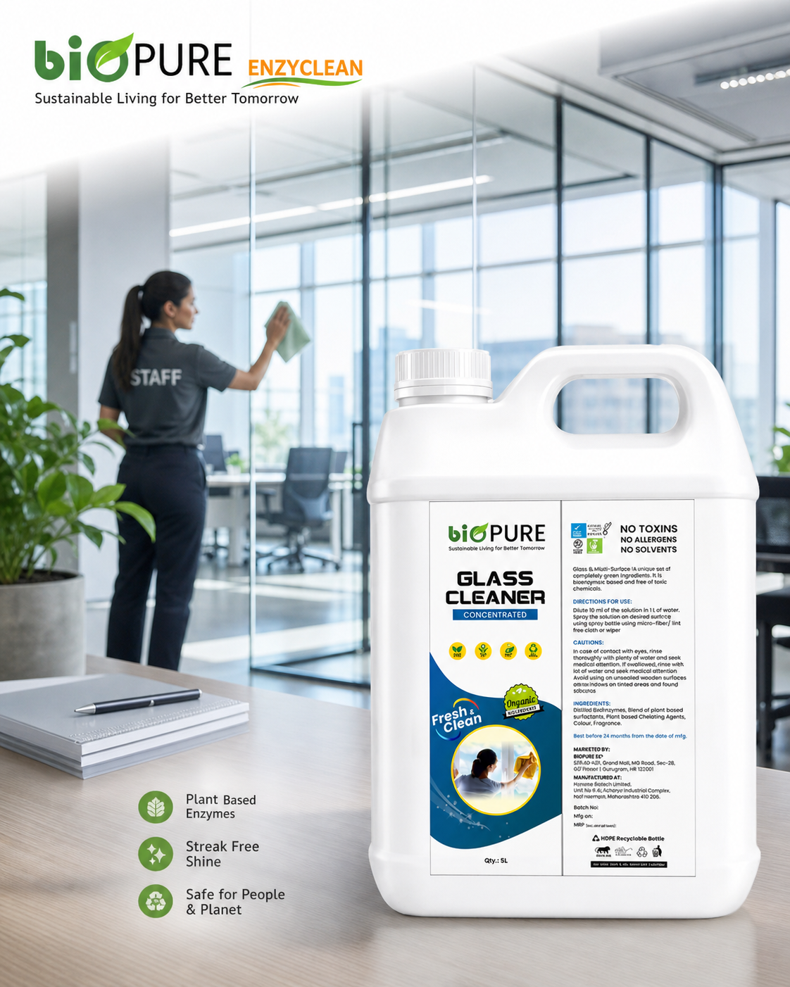 BioPure Glass Cleaner