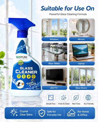 BioPure Glass Cleaner Spray