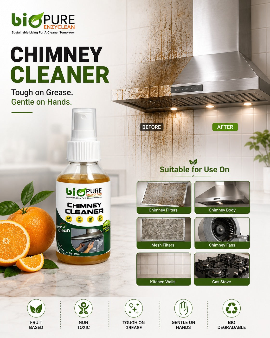 Biopure Chimney Cleaner